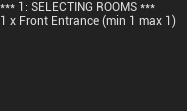 Room Selection